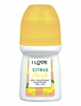 I LOVE - I Love Citrus Fresh Anti Perspirant Deodorant Roll On 50Ml - Rull-deodorandid - 50 ML