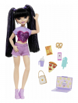 Barbie - Dream Besties Renee Fashion Doll With 11 Food Themed Accessories - Nukud - ONE SIZE