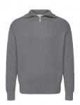 Selected - Slhdry Ls Knit Relaxed Half Zip - Poolpika lukuga džemprid - XXL