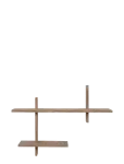 House Nordic - Espoo Wall Shelf, Pinewood, 60X15X44 Cm - Riiulid - 15X60XH44CM