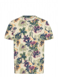 Blend - Bhjemo Tee - L&uuml;hikeste varrukatega s&auml;rgid - M