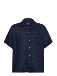 Polo Ralph Lauren - Classic Fit Linen Camp Shirt - L&uuml;hikeste varrukatega s&auml;rgid - XS
