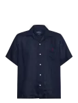 Polo Ralph Lauren - Classic Fit Linen Camp Shirt - L&uuml;hikeste varrukatega s&auml;rgid - XS