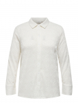ONLY Carmakoma - Carrosil Ls Lace Shirt Jrs - Pikkade varrukatega - 46-48