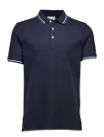 Lindbergh - Polo Shirt With Contrast Piping - L&uuml;hikeste varrukatega - XXXL