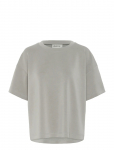 My Essential Wardrobe - Hellemw Emb Boxy Tee - L&uuml;hikeste varrukatega - M/L
