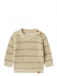 Lil'Atelier - Nbmemlen Ls Knit Stripe Lil - Pulloverid - 56