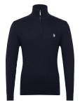 U.S. Polo Assn. - Romeo Reg Cab Hz Uspa M Knit - K&otilde;rge kaelusega - XXL