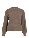 Vila - Vinikolina O-Neck L/S Knit Top - Noos - Džemprid - XS
