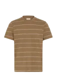 Casual Friday - Cflie 0256 Striped Slub Tee - L&uuml;hikeste varrukatega - S