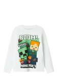 Name It - Nkmac Minecraft Ls Nreg Top Box Noos Bfu - Pikkade varrukatega T-s&auml;rgid - 158-164