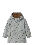 Lil'Atelier - Nmmlasnow10 Jkt Fo Aop1 Lil - Talvejoped - 110