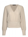 Vero Moda - Vmaurora Ls V-Neck Top Jrs Ga - Pikkade varrukatega - XS