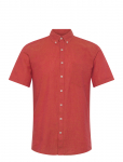 Lindbergh - Cotton/Linen Shirt S/S - L&uuml;hikeste varrukatega s&auml;rgid - XXL