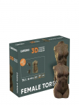 Cartonic - Cartonic 3D Puslespil Kvinde Torso - Puidust kujud - 31X 5.8X 21.5CM