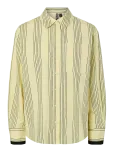 Pieces - Pcjamie Ls Loose Shirt Wvn D2D Pp - Pikkade varrukatega - XS