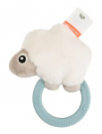 Done By Deer - Sensory Rattle W/Teether Sheepy Blue - Hammaste tuleku m&auml;nguasjad - ONE SIZE