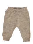 Smallstuff - Pants, Flat Knit Merino Wool, Nature - P&uuml;ksid - 56/62