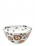 Serax - Serax Marni Midnight Flowers Serving Bowl L D25Cm Anemone Milk - Serveerimiskausid - 250 CL