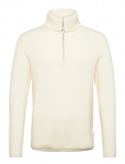 Lindbergh - Half Zip Rib Knit W?. Oversized Col - Poolpika lukuga džemprid - M