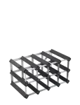 The Swedish Wine Rack Factory - 12 Bottle Self Assembly Kit Black Ash - Riiulid - ONE SIZE