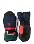 Hestra - Kids' Czone - Mitt Dark Navy/Light Red - Labakindad - 5-6Y