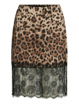 NOISY MAY - Nminferno Mw Short Satin Lace Skirt - L&uuml;hikesed seelikud - S