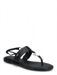 Calvin Klein - Round Flat Sndl Thong Lth Hdw - Madalad sandaalid - 36