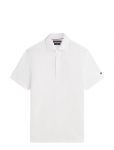 Tommy Hilfiger - Dc Spread Collar Linen Polo - L&uuml;hikeste varrukatega kootud polos&auml;rgid - XXL