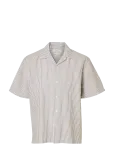 Selected - Slmrlxclay Linenblend Ss Shirt Res Noos - Vabaaja s&auml;rgid - XXL