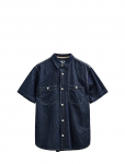 Anerkjendt - Aktheshirt Chambray Ss Shirt - L&uuml;hikeste varrukatega s&auml;rgid - XXL