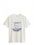 GANT - Graphic Ss Tshirt - L&uuml;hikeste varrukatega - XXXL