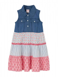 Boboli - Denim Dress Combined For Girl -Bci - Varrukateta vabaajakleidid - 80