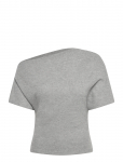 Gina Tricot - Soft Asymmetric Top - L&uuml;hikeste varrukatega topid - XS