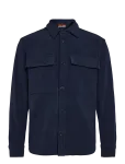 J. Lindeberg - Finnigan Drape Cord Overshirt - Velvets&auml;rgid - M