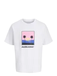 Jack & Jones - Jjperry Tee Ss Crew Neck Jnr - L&uuml;hikeste varrukatega - 128