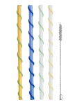Byon - Straws Celebrate Long 4Pcs/Set - K&otilde;rred - ONE SIZE
