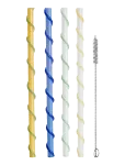 Byon - Straws Celebrate Long 4Pcs/Set - K&otilde;rred - ONE SIZE