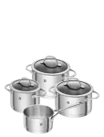 Zwilling - Grytset Essence 4-Delar & 3 Glaslock. - Kastrulikomplektid - ONE SIZE