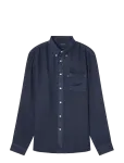 Lexington Clothing - Casual Linen B.d Shirt - Vabaaja s&auml;rgid - S