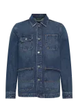 Morris - Denim Shirt Jacket - Voodrita teksatagid - M
