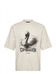 HAN Kj&oslash;benhavn - Hk Swan Oversized Tee - L&uuml;hikeste varrukatega - XXL