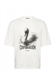 HAN Kj&oslash;benhavn - Hk Swan Oversized Tee - L&uuml;hikeste varrukatega - XXL