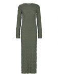 Bubbleroom - Structure Long Sleeve Midi Dress - Maksikleidid - L