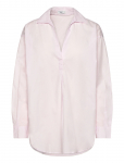 Closed - Closed Women Oversize Shirt Shirts & Blouses Light Orchid - Pikkade varrukatega - L