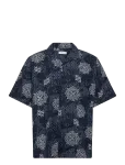 Jack & Jones - Jjalfredo Slub Resort Shirt Ss - L&uuml;hikeste varrukatega s&auml;rgid - M
