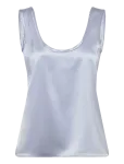 Ahlvar Gallery - Shiro Satin Tank - Varrukateta - XS