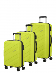 American Tourister - Jetdriver 3.0 3 Pc Set A Fondant Pink - Piloodi- ja &auml;rikohvrid - ONE SIZE