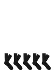 Selected - Slmriver 5-Pack Rib Sock - Tavalised sokid - ONE SIZE