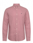Morris - Douglas Linen Shirt-Classic Fit - Linased s&auml;rgid - S